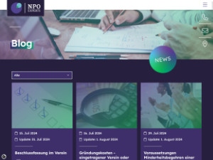 NPO Experts Website